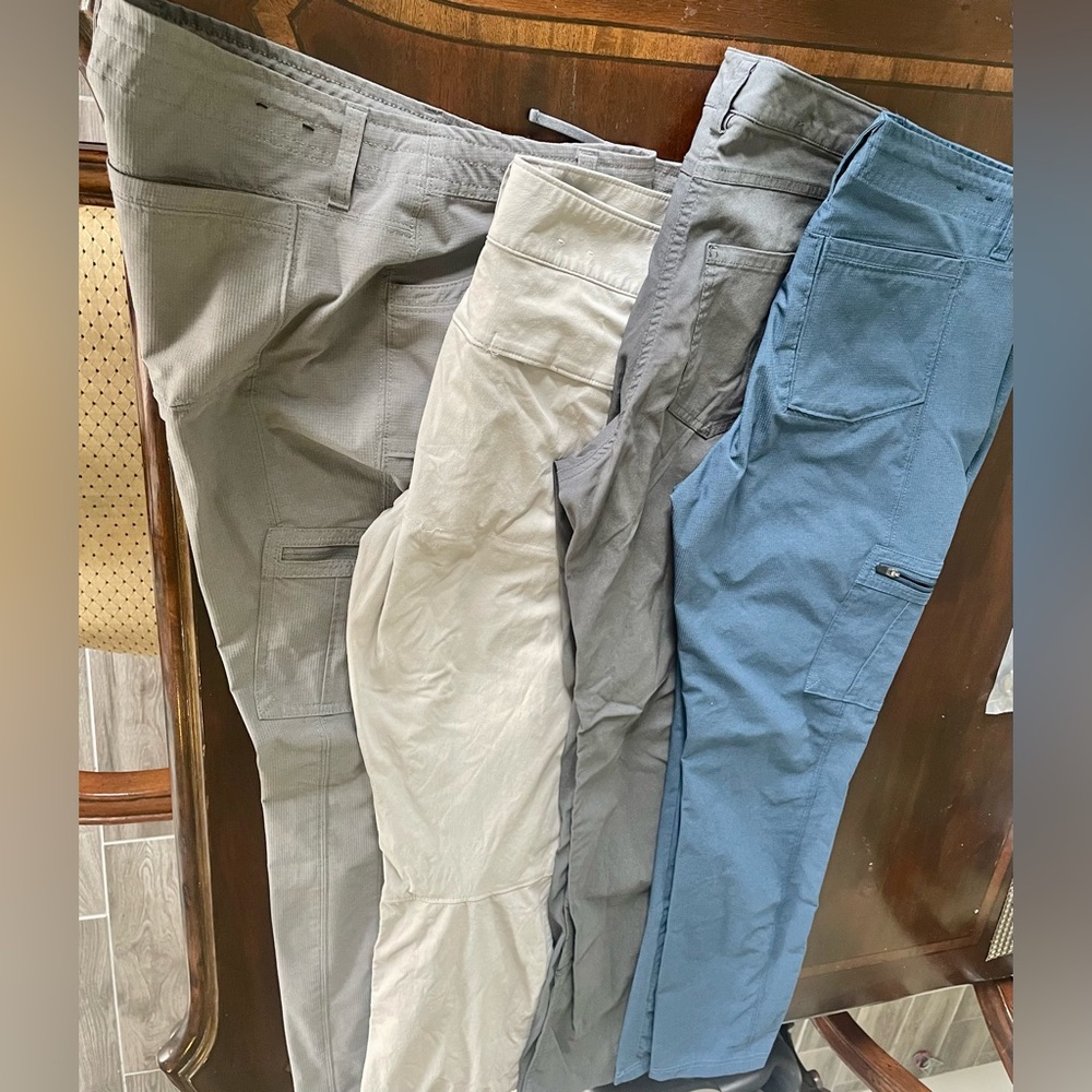 Womens Hiking/outdoor pants 3x 8R, 1x 10R
